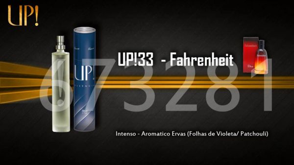 Perfume importado UP!33